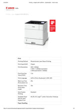 Load image into Gallery viewer, Canon imageCLASS LBP 351x Single function Monochrome Printer (Black)