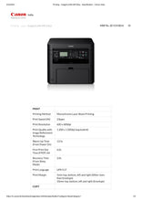 Load image into Gallery viewer, Canon imageCLASS MF 232w All-in-one Laser Wi-Fi Monochrome Printer (Black)