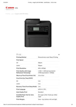 Load image into Gallery viewer, Canon imageCLASS MF 266dn Multifunction Laser Monochrome printer (Black)