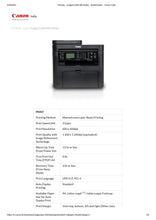 Load image into Gallery viewer, Canon MF 244DW Digital Multifunction Laser Printer