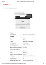 Load image into Gallery viewer, Canon imageCLASS MF 543x Multifunction Laser Monochrome Printer (Black)