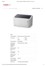 Load image into Gallery viewer, Canon ImageCLASS LBP 6030W Single function Monochrome Printer (Black)