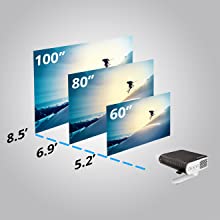 Load image into Gallery viewer, M1 LED Portable Projector with Harman Kardon® Speakers