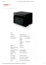 Load image into Gallery viewer, Canon imageCLASS MF 3010 Digital Multifunction Laser Printer
