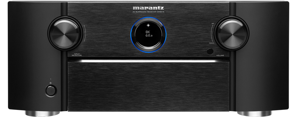 Marantz SR8015 11.2 Ch 8K AV Receiver with 3D Sound and HEOS Built-in